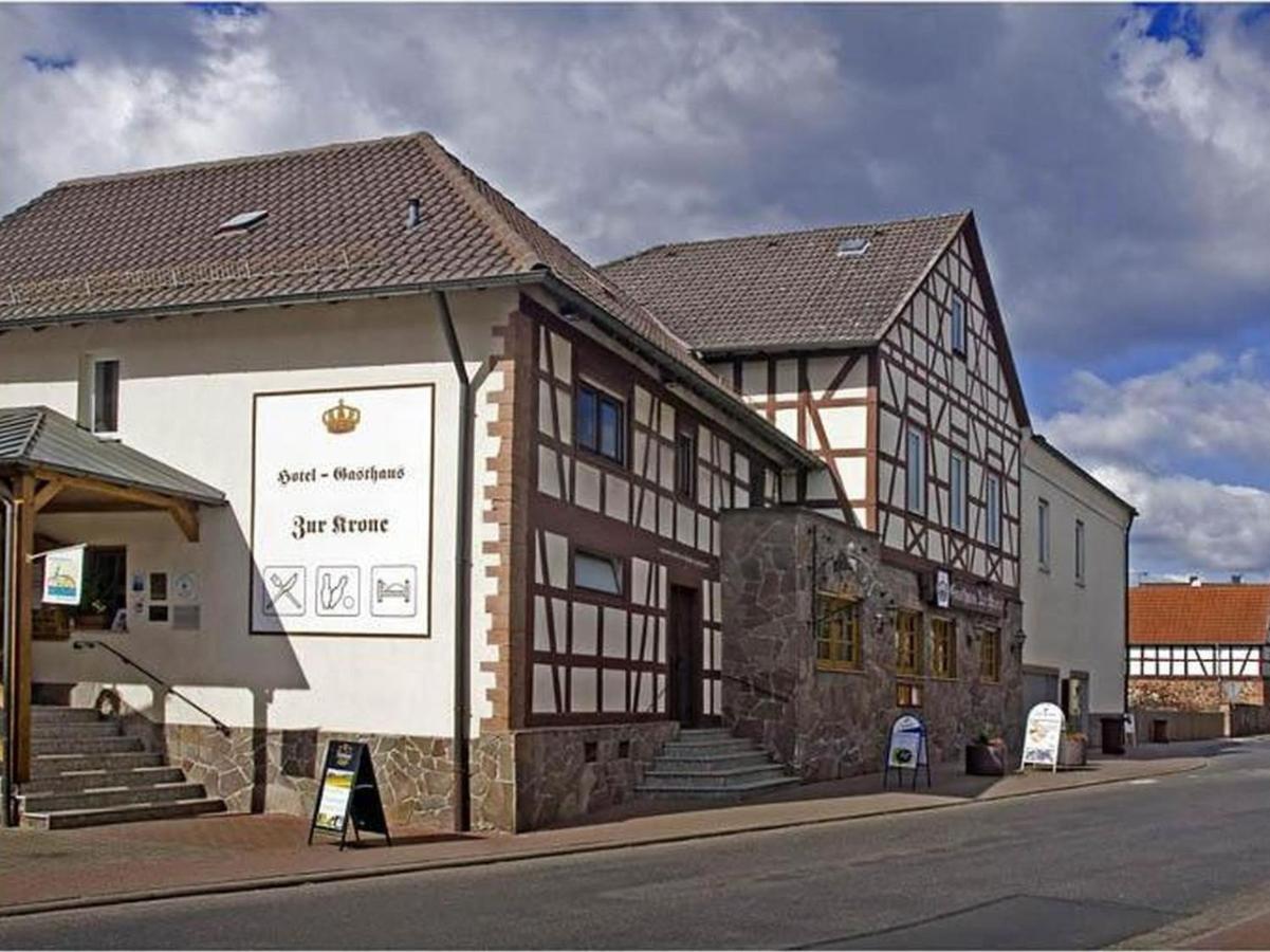 Hotel Zur Krone Ronneburg  Dış mekan fotoğraf